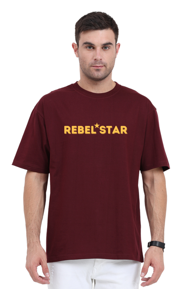 Rebel Star - Premium Unisex  Oversized T-Shirt