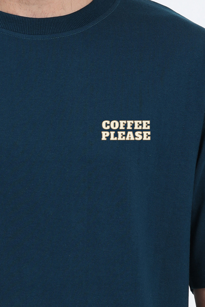 COFFEE PLEASE - Premium Minimal T-Shirt