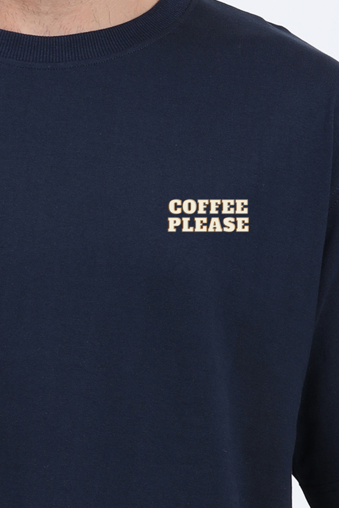 COFFEE PLEASE - Premium Minimal T-Shirt