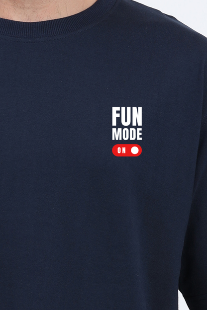 Fun Mode ON - Premium Minimal T-Shirt