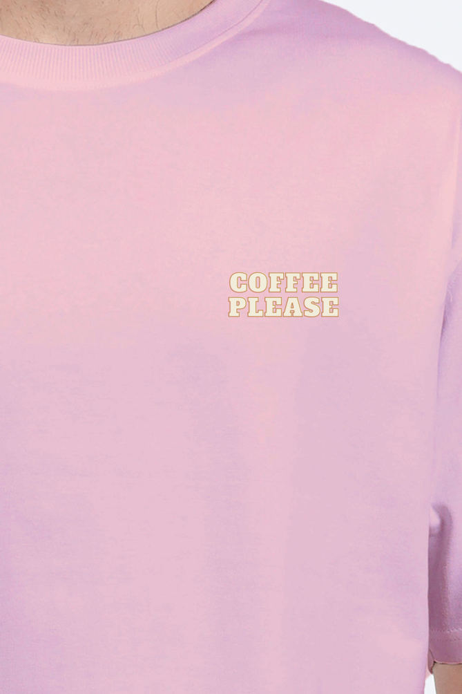 COFFEE PLEASE - Premium Minimal T-Shirt