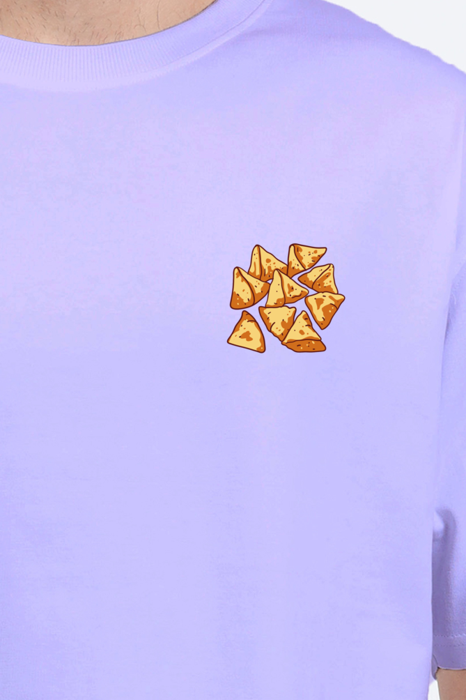 Samosa Indian Snack - Premium Oversized Minimal T-Shirt