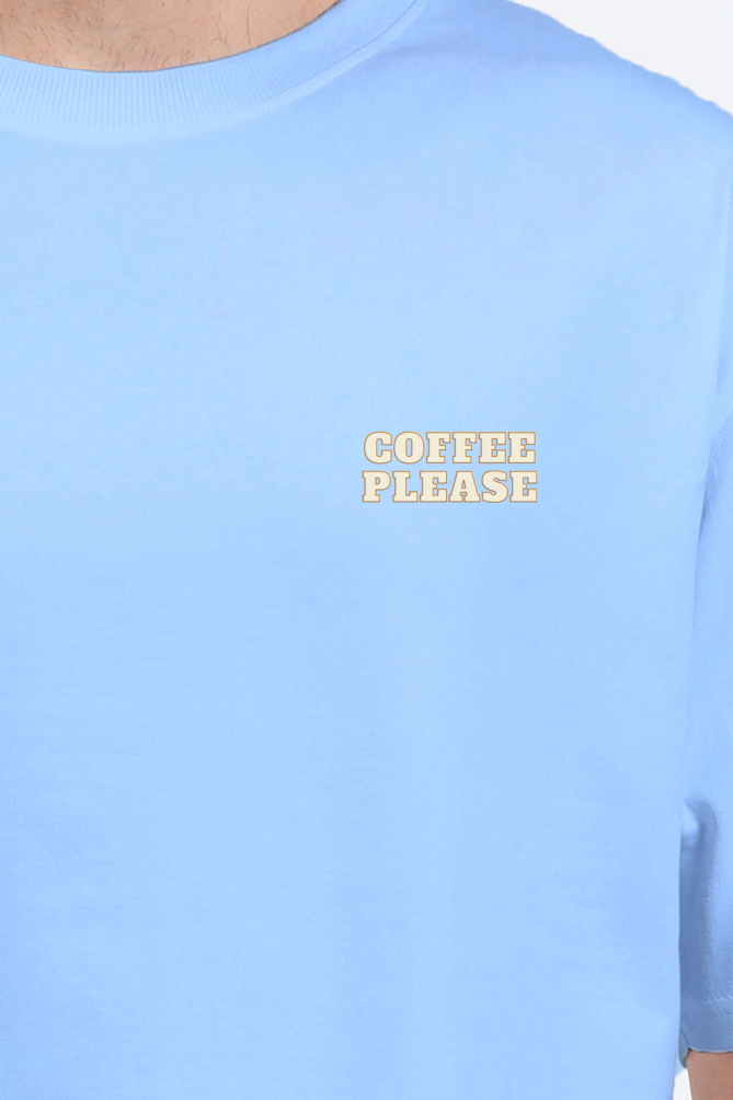 COFFEE PLEASE - Premium Minimal T-Shirt