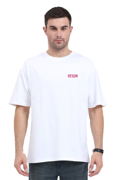 Game Over - Premium Oversized Minimal T-Shirt