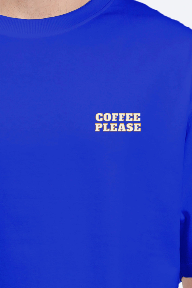 COFFEE PLEASE - Premium Minimal T-Shirt