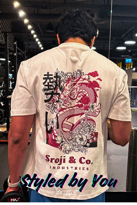 Dragon Sroji - Unisex  Premium Oversized T-Shirt