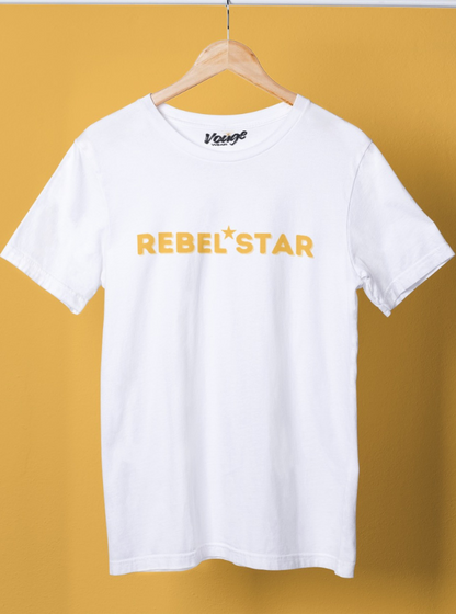 Rebel Star -  Minimal Unisex T-Shirt