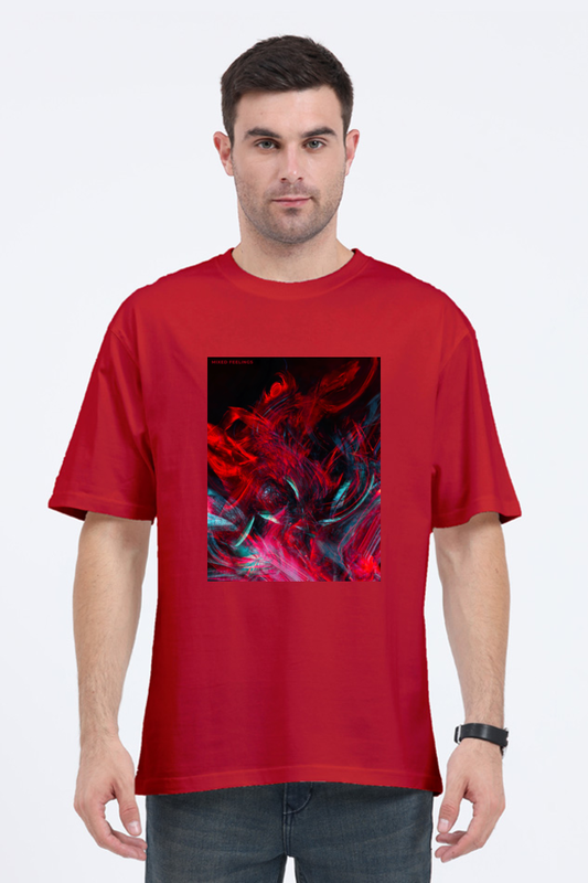 Mixed Feelings - Premium Abstract T-Shirt