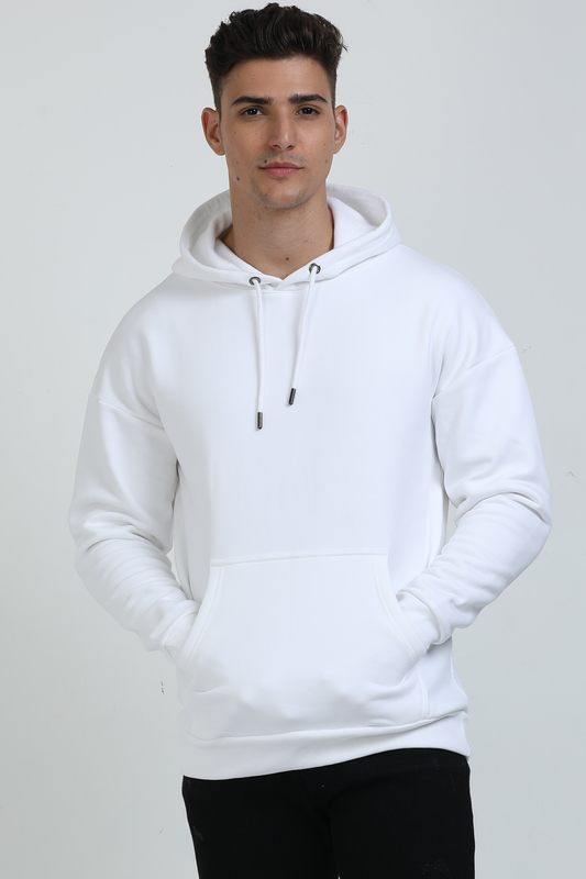 White - Premium Oversized Hoodie