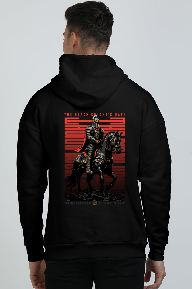 The Black Knight's Oath - Premium Oversized Hoodie