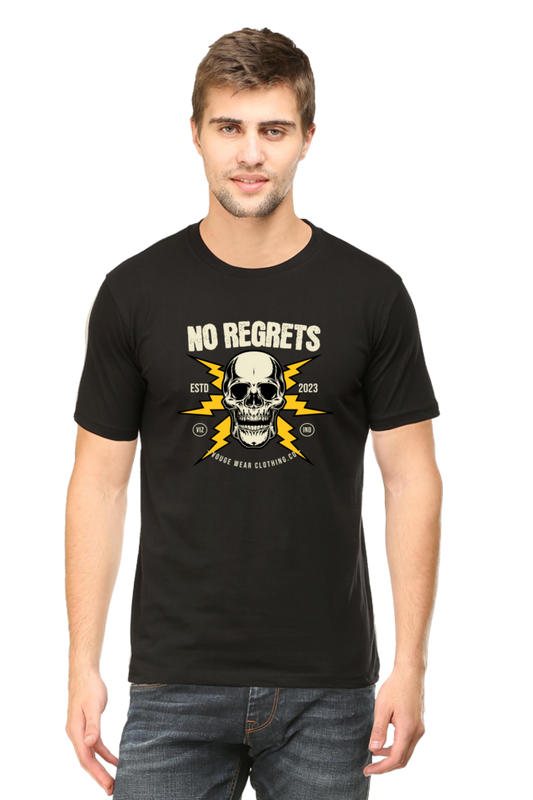 No Regrets - Unisex Minimal T-Shirt