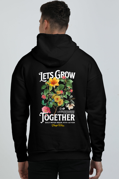 Let's Grow Together - Premium Oversized Hoodie