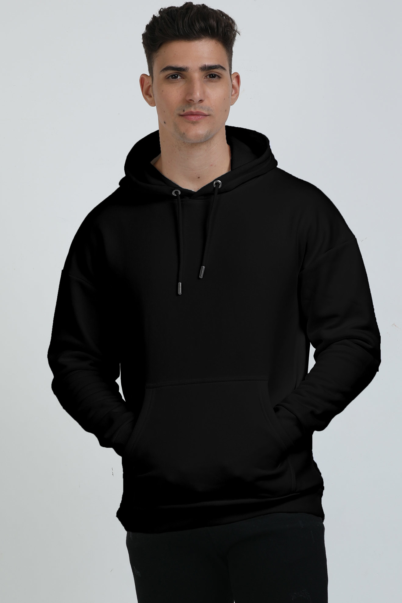 Black - Premium Oversized Hoodie