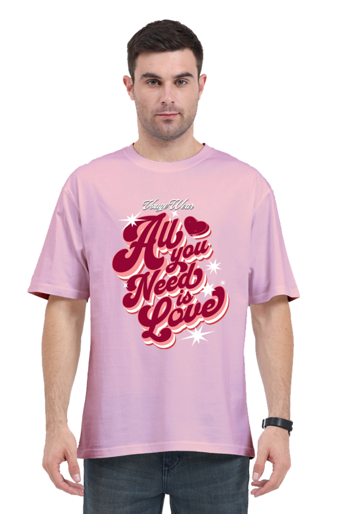 All you need is Love - Premium Oversized T-Shirt