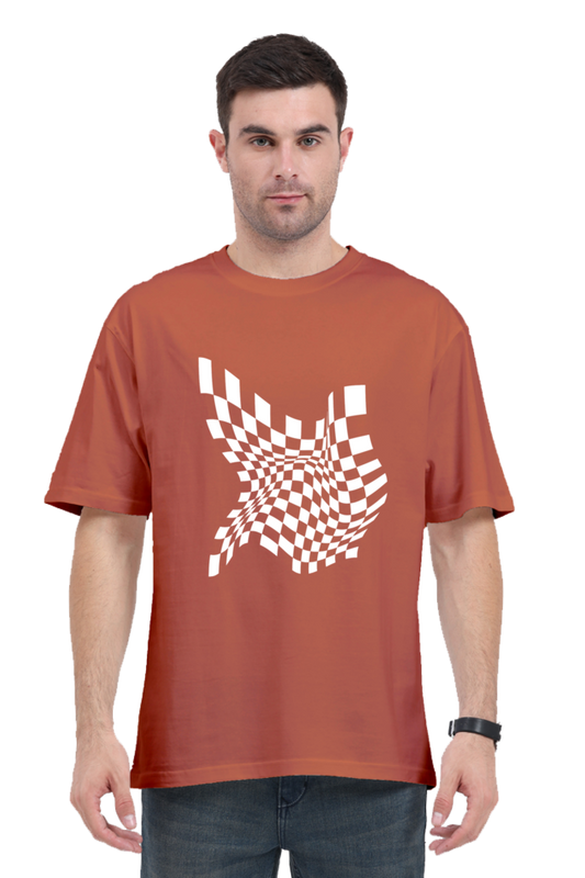 Square Spiral - Premium Abstract T-Shirt