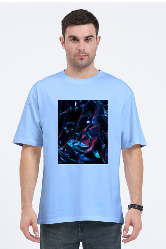 Blue Crystal - Premium Abstract T-Shirt