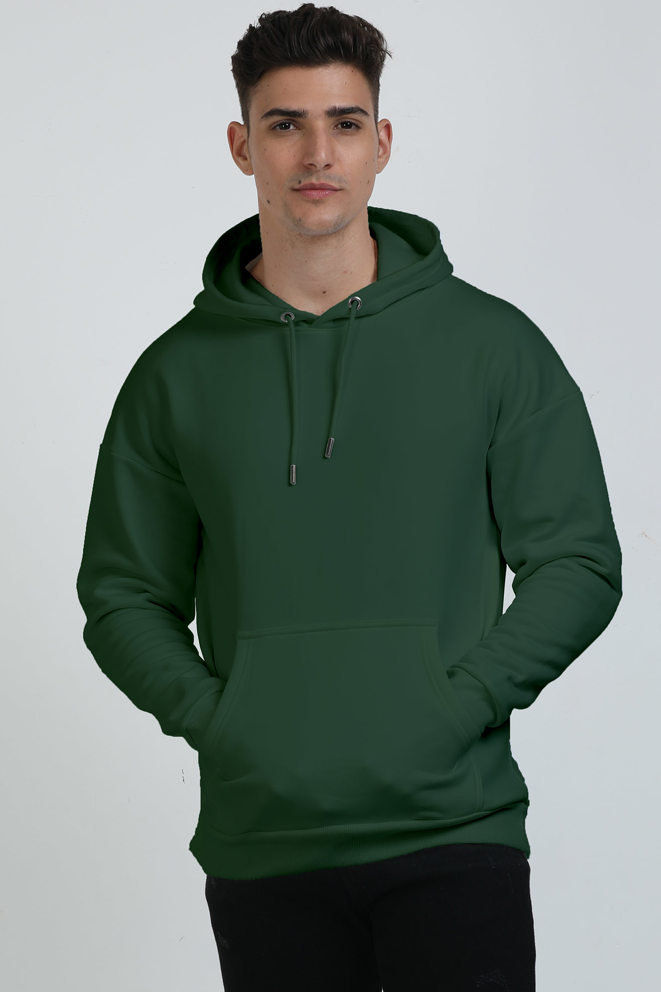 Bottle Green - Premium Oversized Hoodie